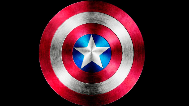 Рисуем щит капитана Америка (Photoshop)