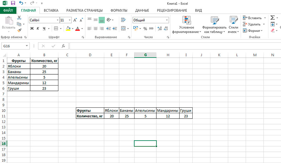 Сделать таблицу Excel горизонтальной из вертикальной? Легко.
